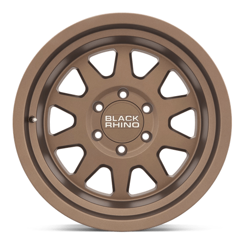 Black Rhino Hard Alloys Stadium 17X8.5 +0 Matte Bronze