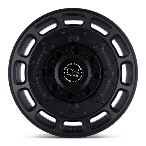 Black Rhino Hard Alloys Warthog 17X8.5 -18 Matte Black