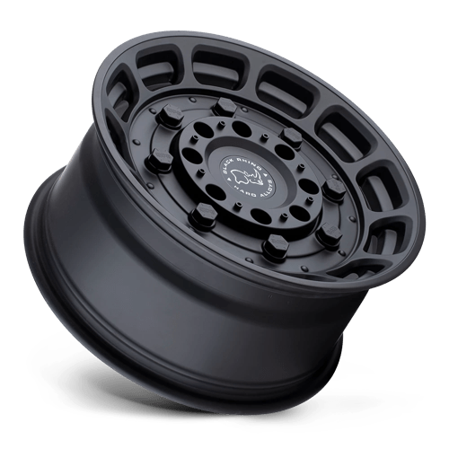 Black Rhino Hard Alloys Warthog 17X8.5 +0 Matte Black