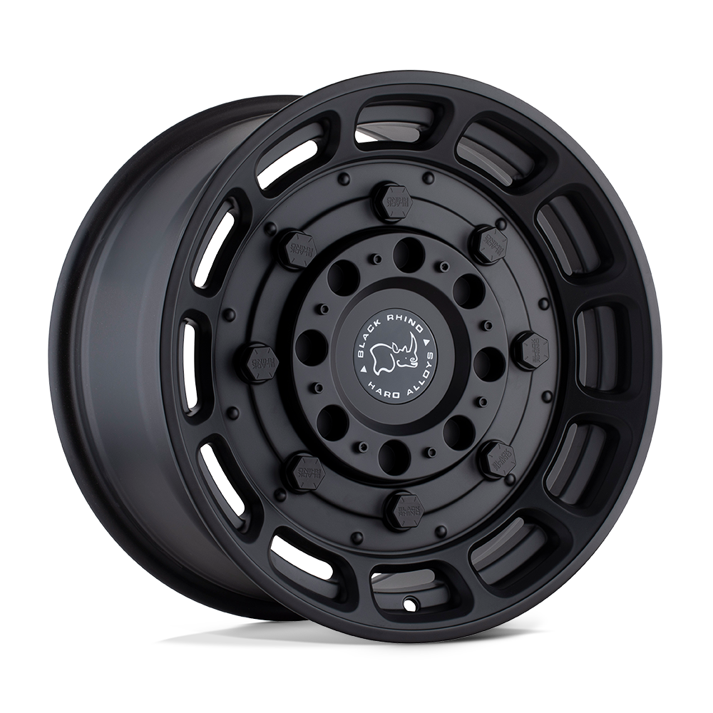 Black Rhino Hard Alloys Warthog 17X8.5 -18 Matte Black