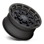 Black Rhino Hard Alloys Warthog 17X8.5 +0 Matte Od Green W/ Black Center