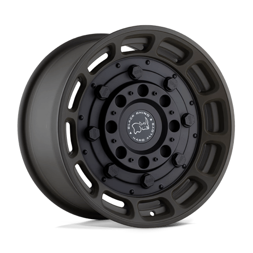 Black Rhino Hard Alloys Warthog 20X9.5 -18 Matte Od Green W/ Black Center
