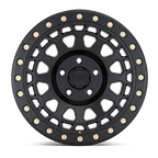Black Rhino Hard Alloys Primm 17X9 -12 Matte Black W/ Brass Bolts