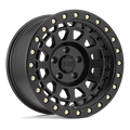 Black Rhino Hard Alloys Primm 20X9.5 -18 Matte Black W/ Brass Bolts