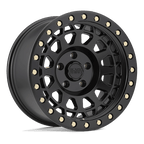 Black Rhino Hard Alloys Primm 20X9.5 +0 Matte Black W/ Brass Bolts