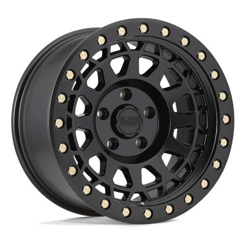Black Rhino Hard Alloys Primm 20X9.5 +0 Matte Black W/ Brass Bolts