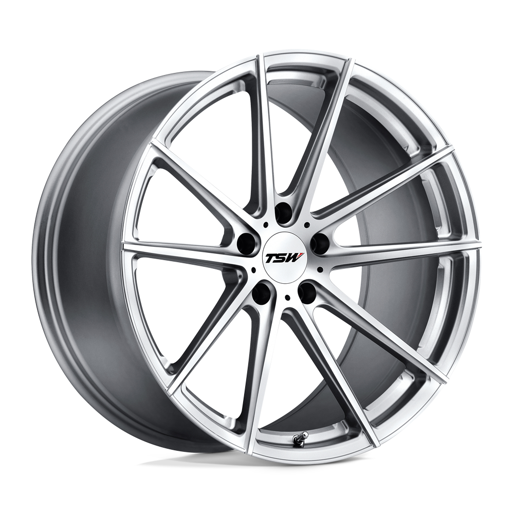 Tsw Bathurst 20X10 +35 Silver W/ Mirror Cut Face