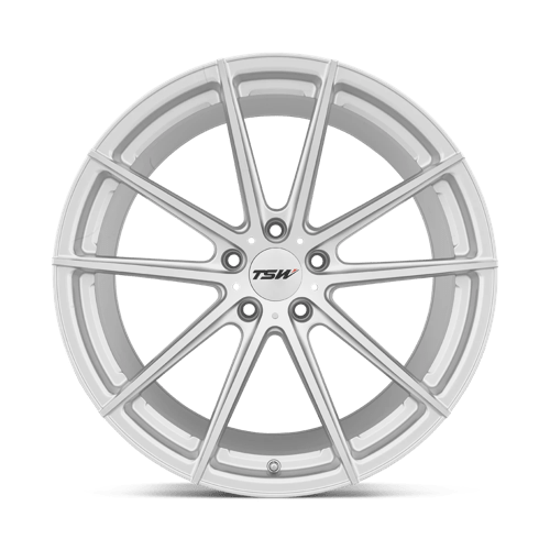 Tsw Bathurst 20X11 +50 Silver W/ Mirror Cut Face