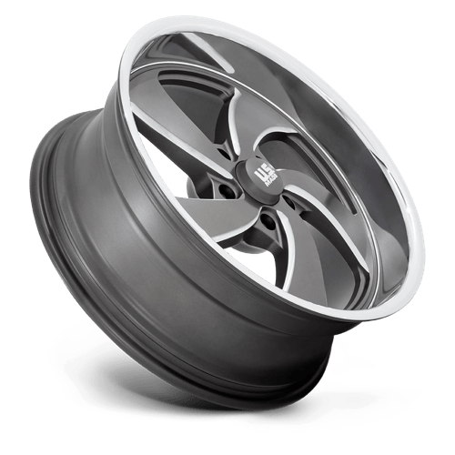 Us Mag 1Pc U133 Desperado 24X10 +25 Anthracite Milled Diam-Cut Lip