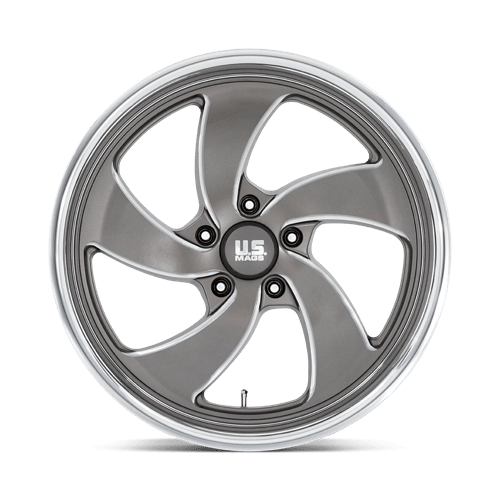 Us Mag 1Pc U133 Desperado 22X10.5 +1 Anthracite Milled Diam-Cut Lip