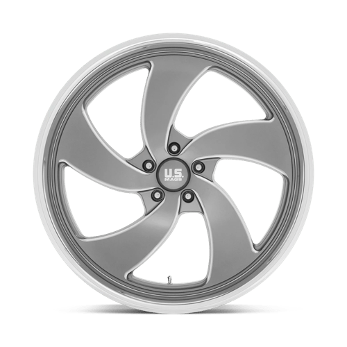 Us Mag 1Pc U133 Desperado 24X9 +1 Anthracite Milled Diam-Cut Lip