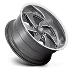 Us Mag 1Pc U133 Desperado 20X8 +1 Anthracite Milled Diam-Cut Lip