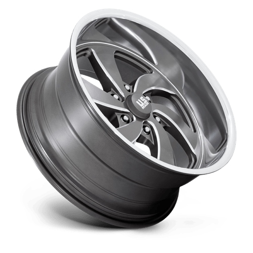 Us Mag 1Pc U133 Desperado 20X8 +1 Anthracite Milled Diam-Cut Lip