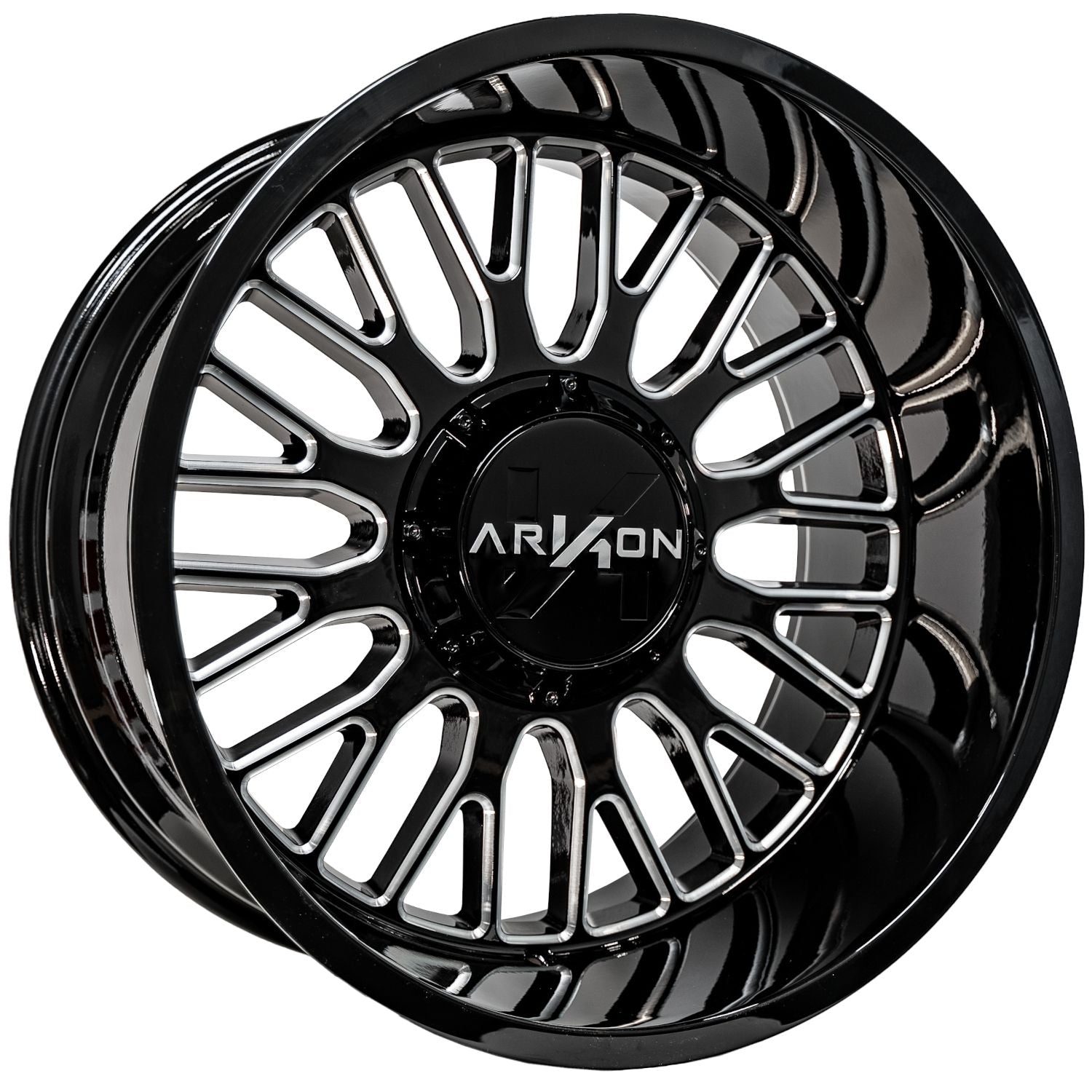 Arkon Off-Road Athos 24X14 -81 Gloss Black W/ Milled Edges