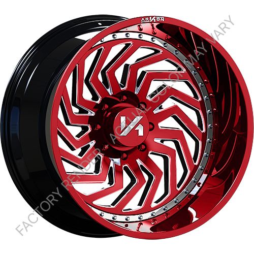 Arkon Off-Road Crown Series Victory Red Milled