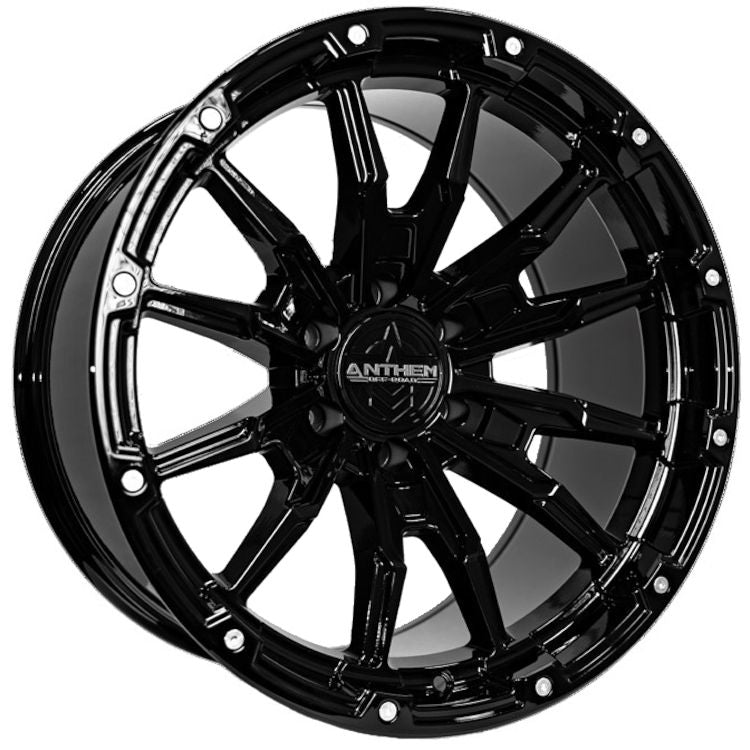 Anthem Off-Road Talon 20X10 -24 Gloss Black