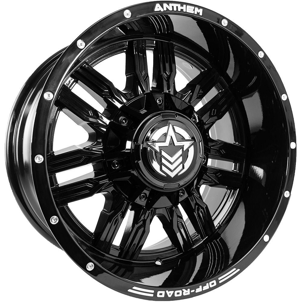 Anthem Off-Road Equalizer 18X10 -24 Gloss Black