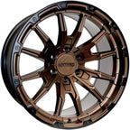 Anthem Off-Road Talon 18X9 -12 Matte Bronze W/ Satin Black Lip