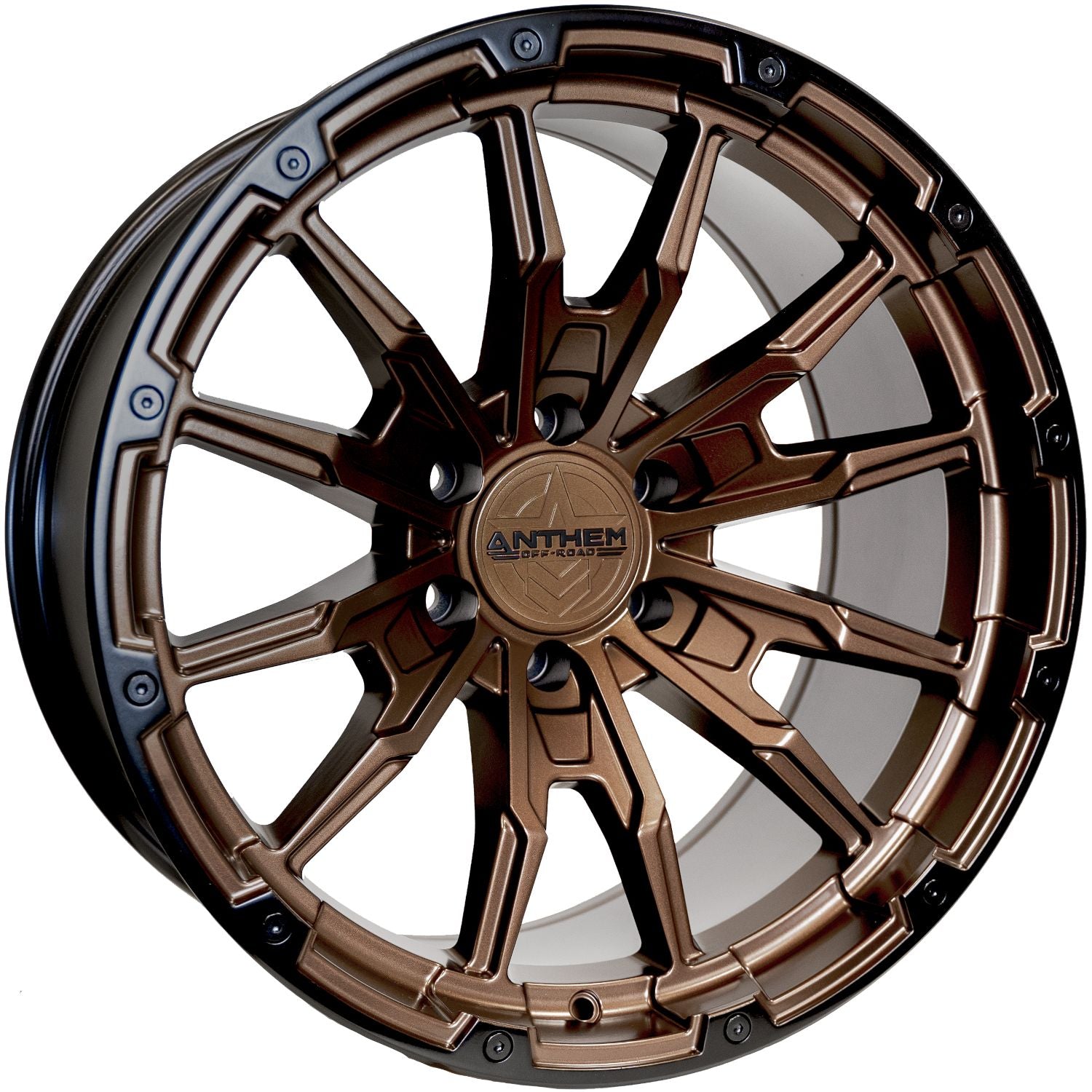 Anthem Off-Road Talon 20X9 +0 Matte Bronze W/ Satin Black Lip
