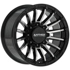 Anthem Off-Road Raider 18X9 -12 Satin Black W/ Machined Face