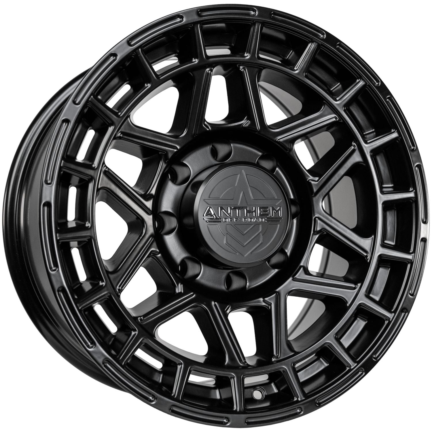 Anthem Off-Road Valor 18X9 -12 Satin Black