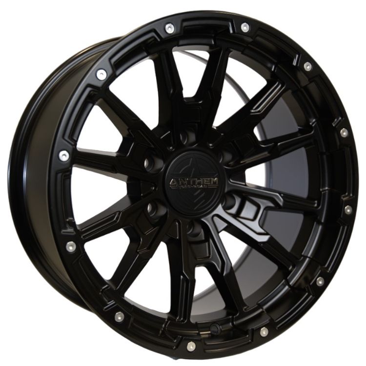 Anthem Off-Road Talon 18X9 -12 Satin Black