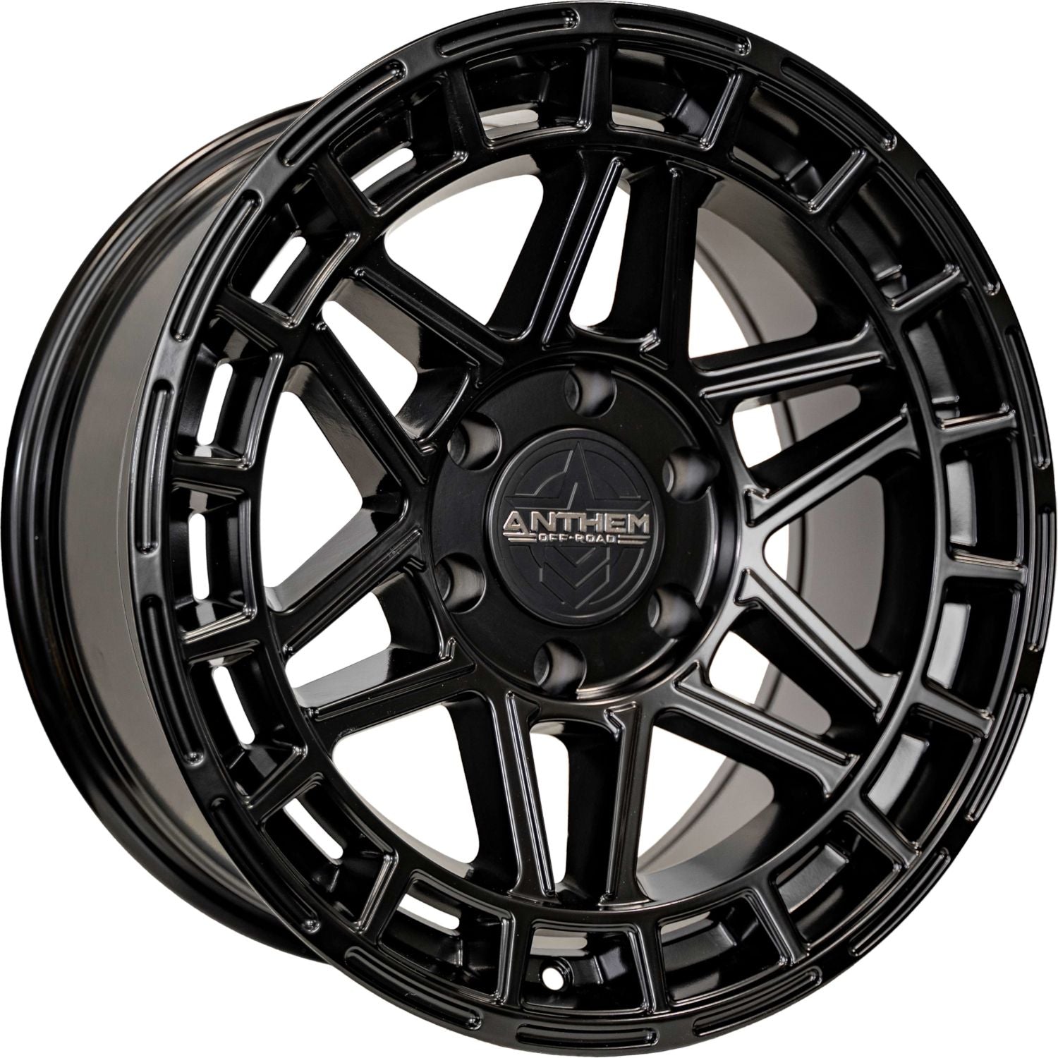 Anthem Off-Road Valor 18X9 -12 Satin Black