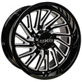 Arkon Off-Road Kennedy 20X10 -25 Gloss Black W/ Milled Edges