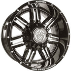 Anthem Off-Road Equalizer 20X10 -24 Gloss Black W/ Milled Edges