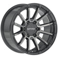 Anthem Off-Road Raider 18X9 -12 Satin Gunmetal W/ Machined Face