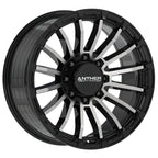 Anthem Off-Road Raider 20X9 +0 Satin Black W/ Machined Face