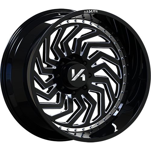 Arkon Off-Road Crown Series Victory Black Milled