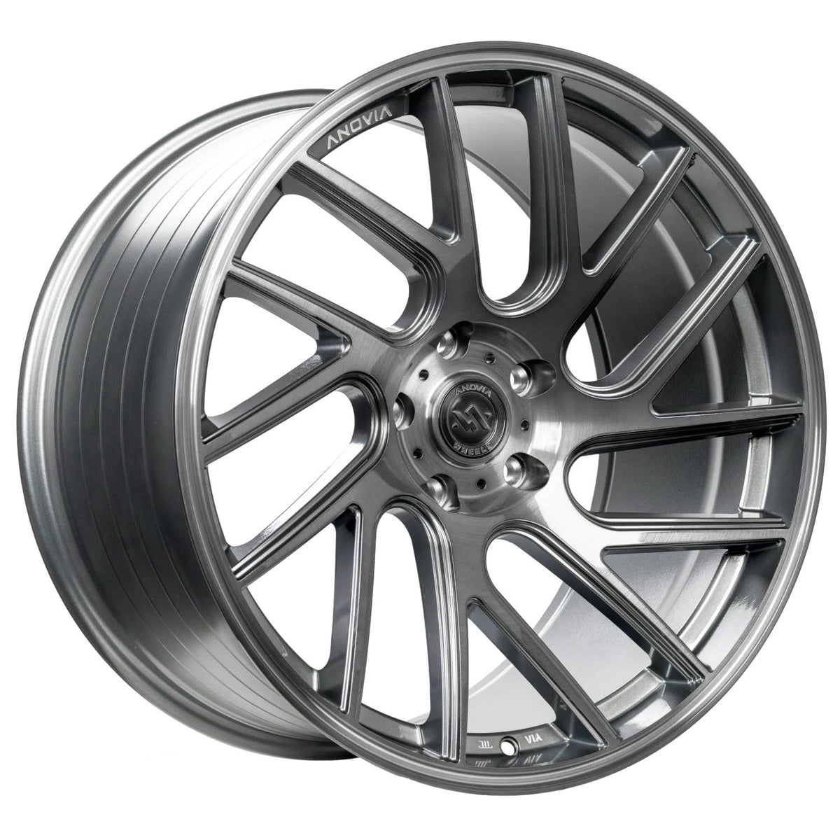 Anovia Wheels Elder Brushed Gunmetal