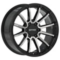 Anthem Off-Road Raider 20X9 +0 Satin Black W/ Machined Face