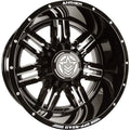 Anthem Off-Road Equalizer 20X12 -44 Gloss Black W/ Milled Edges