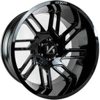 Arkon Off-Road Davinci 22X12 -51 Gloss Black