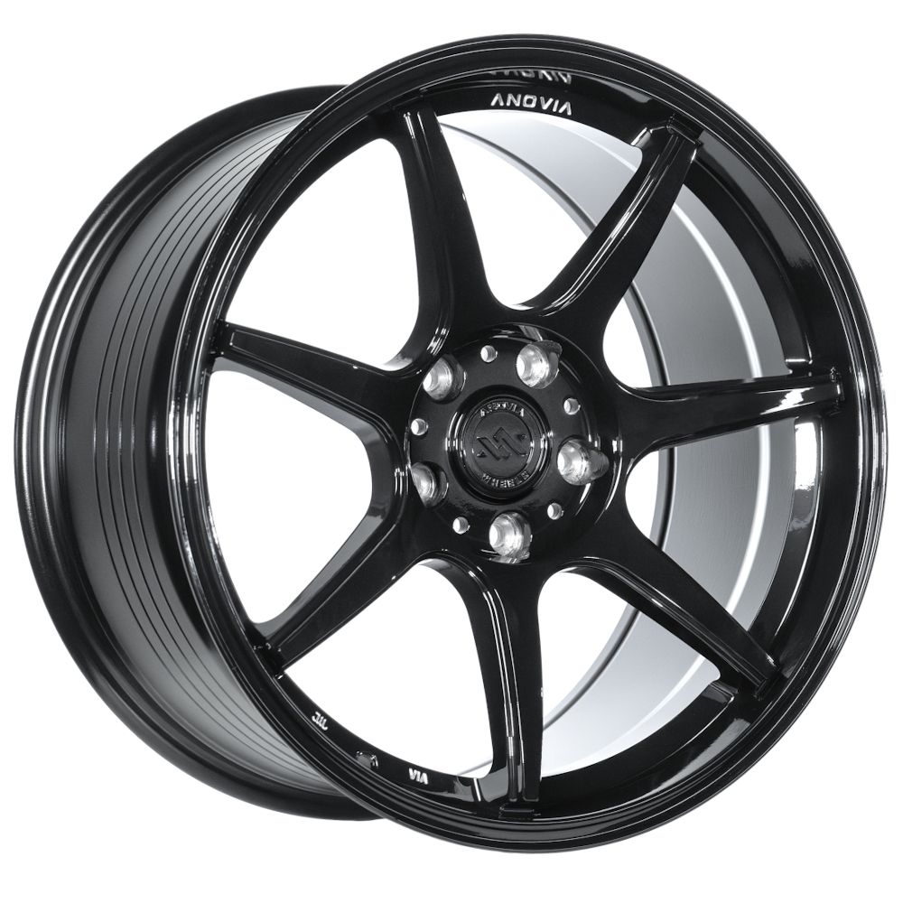 Anovia Wheels Kano 17X8 +35 Gloss Black
