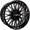 Arkon Off-Road Athos 20X12 -51 Gloss Black W/ Milled Edges