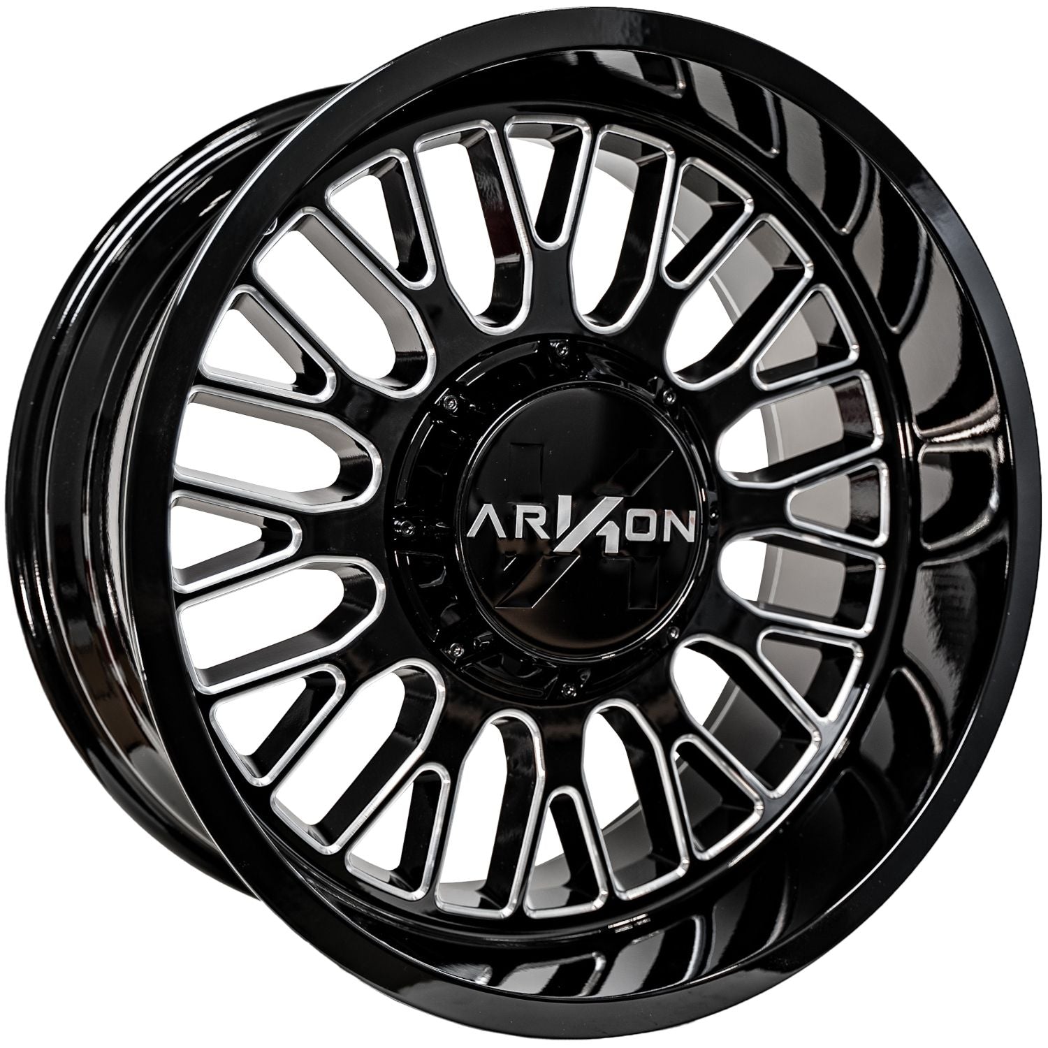 Arkon Off-Road Athos 20X12 -51 Gloss Black W/ Milled Edges