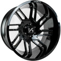 Arkon Off-Road Davinci 22X12 -51 Gloss Black