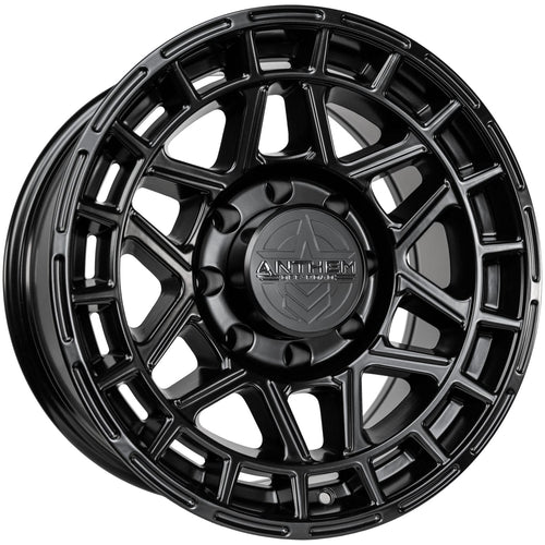 Anthem Off-Road Valor 18X9 -12 Satin Black