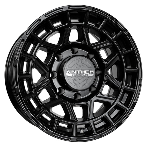 Anthem Off-Road Valor 17X9 -12 Satin Black