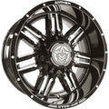 Anthem Off-Road Equalizer 20X10 -24 Gloss Black W/ Milled Edges
