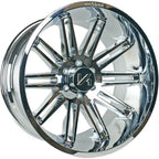 Arkon Off-Road Churchill 22X12 -51 Chrome