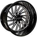 Arkon Off-Road Kennedy 24X14 -81 Gloss Black W/ Milled Edges