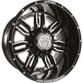 Anthem Off-Road Equalizer 20X12 -44 Gloss Black W/ Gray