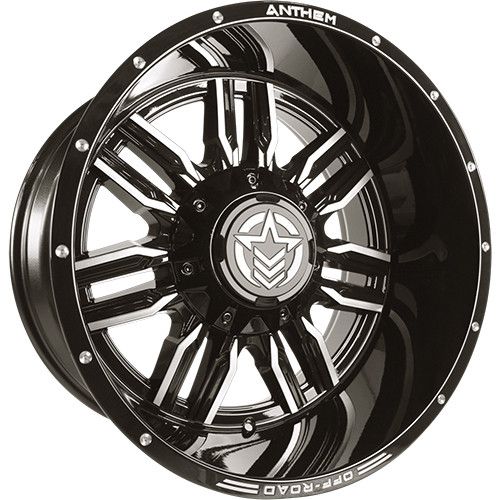 Anthem Off-Road Equalizer 20X12 -44 Gloss Black W/ Gray