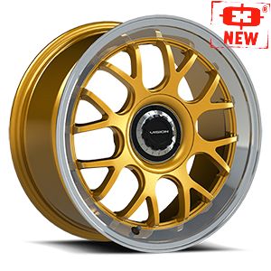 Vision 478 20X8.5 +35 Gold Machined Lip