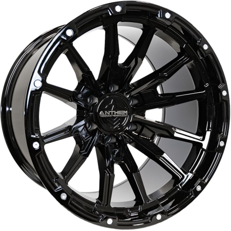 Anthem Off-Road Talon 20X12 -44 Gloss Black