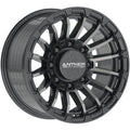 Anthem Off-Road Raider 17X9 -12 Satin Gunmetal W/ Machined Face